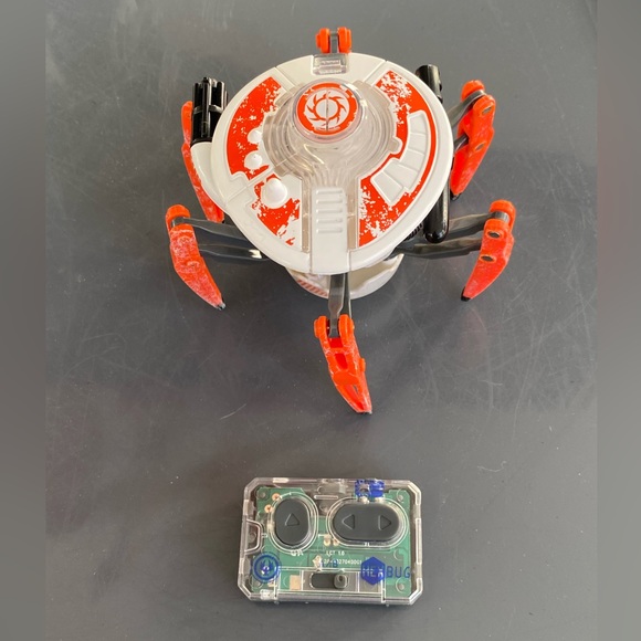 HEXBUG Battle Spider Orange/White - WITH REMOTE - Works Like New - Picture 4 of 12